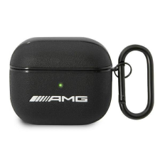 Mercedes AMG AMA3SLWK AirPods 3 fekete bőrtok fülhallgató, fejhallgató tok