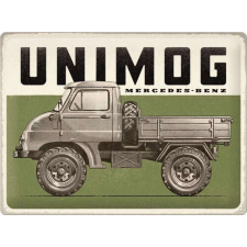 Mercedes Benz - Unimog Vintage- Fémtábla dekoráció