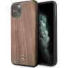 Mercedes CG MOBILE MERCEDES-BENZ műanyag telefonvédő (valódi fa hátlap) BARNA Apple iPhone 11 Pro Max (MEHCN65VWOLB) (13194)