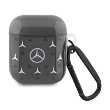 Mercedes Large Star Pattern - AirPods 1/2 generációs tok fekete (MEA28DPMGS) fülhallgató, fejhallgató tok