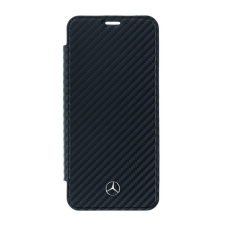 Mercedes MEFLBKS9LCFBK S9 Plus G965 könyvtok fekete tok és táska