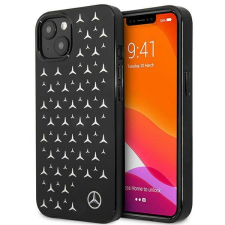 Mercedes MEHCP13SESPBK iPhone 13 mini 5,4" fekete ezüst csillag mintás keménytok tok és táska
