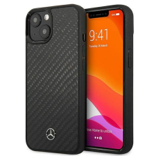 Mercedes MEHCP13SRCABK iPhone 13 mini 5,4" fekete carbon keménytok Dynamic Line tok és táska
