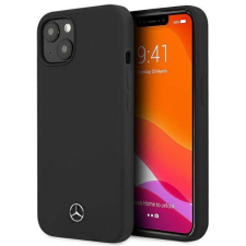 Mercedes MEHCP13SSILBK iPhone 13 Mini 5.4 "fekete keményszínű szilikon Line tok tok és táska