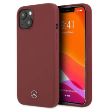 Mercedes MEHCP13SSILRE iPhone 13 mini 5,4" piros keménytok Silicone Line tok és táska