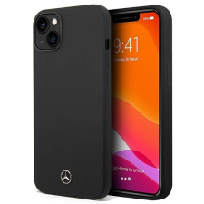 Mercedes MEHCP14SSILBK iPhone 14 6,1" fekete keménytok Silicone Line tok és táska