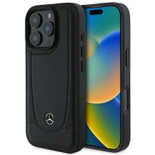 Mercedes MEHCP16XARMBK Leather Urban keménytok iPhone 16 Pro Max - fekete tok és táska