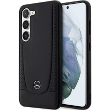 Mercedes MEHCS23MARMBK Samsung Galaxy S23+ S916 fekete bőr keménytok bőr Urban tok és táska