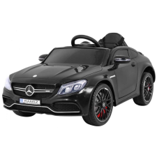 Mercedes Mercedes-Benz C63 AMG fekete akkumulátoros autó elektromos járgány