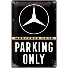 Mercedes Mercedes Benz Parking Only Fémtábla dekoráció