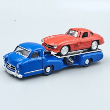  Mercedes Renntransporter + 300Sl 1:64 makett
