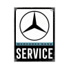 Mercedes RETRO Mercedes Service - Hűtőmágnes