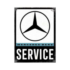 Mercedes RETRO Mercedes Service - Hűtőmágnes hűtőmágnes