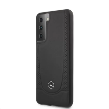 Mercedes tok fekete (MEHCS21MARMBK) Samsung S21+ készülékhez tok és táska