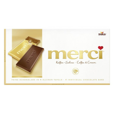 Merci Csokoládé merci kávés-tejszínes 100 g csokoládé és édesség