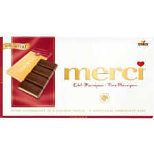 Merci Marcipánnal Töltött Táblás Étcsokoládé 112g csokoládé és édesség
