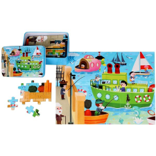 Merco Gőzhajó, 100 darabos, 2 csomagos multipack puzzle, kirakós