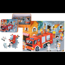 Merco Tűzoltóautó, 100 darabos, 2 csomagos multipack (990266353) puzzle, kirakós
