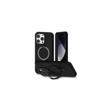 Mercury MagSafe állvány szilikon iPhone 15 Pro 6,1" fekete tok tok és táska