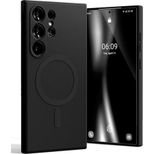 Mercury MagSafe Semi-Silicone Tok Samsung Galaxy S24 Ultra - Fekete (Mer008043) tok és táska