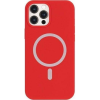 Mercury MagSafe Silicone Apple iPhone 12 mini szilikon tok, piros (8809793493974)