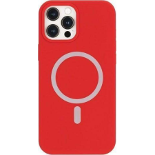 Mercury MagSafe Silicone Apple iPhone 12 Pro Max szilikon tok, piros (8809793493998) tok és táska
