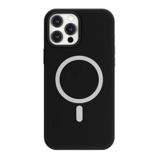 Mercury MagSafe szilikon iPhone 12 Pro Max 6.7" fekete tok tok és táska