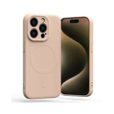 Mercury Semi-Silicon tok MagSafe iPhone 15 Pro rózsaszín tok és táska