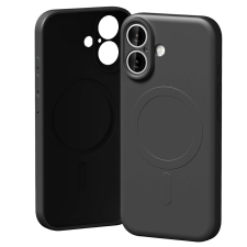Mercury Semi-Silicone MagSafe-kompatibilis tok iPhone 17 - fekete tok és táska