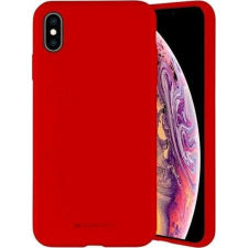 Mercury Silicone Samsung Galaxy S23 szilikon tok, piros (Mer007583) tok és táska