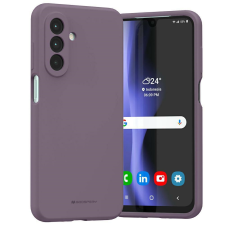 Mercury Silicone tok Samsung Galaxy A26 - lila tok és táska