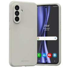Mercury Silicone tok Samsung Galaxy A56 - világosszürke tok és táska
