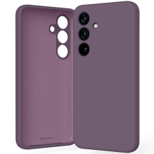 Mercury Silicone tok Samsung Galaxy S25 - lila tok és táska