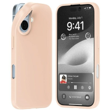 Mercury Soft tok iPhone 16 - halvány rózsaszín tok és táska