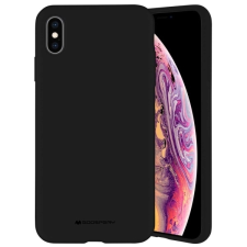 Mercury Szilikon iPhone 15 Pro 6,1&quot; fekete tok tok és táska