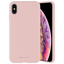 Mercury szilikon iPhone 15 Pro Max 6,7" rózsaszín-homok tok tok és táska