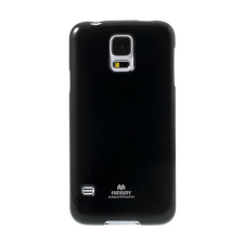 Mercurycase MERCURY Goospery szilikon telefonvédő (csillámporos) FEKETE [Samsung Galaxy S5 (SM-G900)] tok és táska