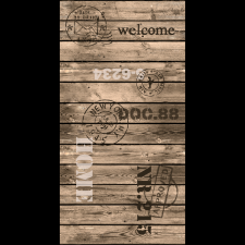 MercuryFlooring Woodstamp 65cm barna beltéri futószőnyeg lakástextília