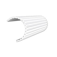  Merev, sima csőhéj 20-24 cm átmérőjű oszlopra dekoráció