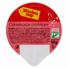 MERIAN FOODS KFT Minden nap csirkehúsos pástétom 50 g konzerv