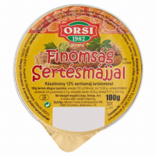 MERIAN FOODS KFT Orsi finomság sertésmájjal 100 g konzerv