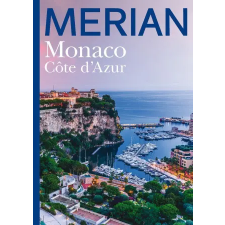  MERIAN Monaco Côte d`Azur 01/2023 idegen nyelvű könyv
