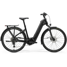 Merida eFloat City 400 EQ I2 városi e-bike - METÁLFEKETE(FEGYVERSZÜRKE) elektromos kerékpár