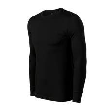  Merino Rise LS póló férfi fekete M férfi póló
