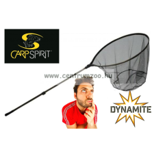  Merítő Dynamite Baits Carp Spirit Landing Net merítőháló kerek 65x55cm fejjel gumírozott hálóval 225cm nyél (5053225) háló, szák, merítő