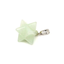 Merkaba medál Aventurin 2x2cm medál