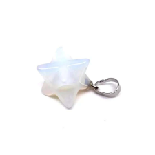 Merkaba medál opalit 2x2cm medál