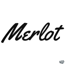  Merlot szép felirat Autómatrica matrica