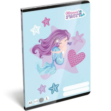  Mermaid Sweet sellőlányos 2. osztályos vonalas - 16-32 füzet