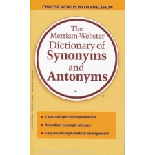 MERRIAM-WEBSTER DICT SYNON.&amp; ANTON. nyelvkönyv, szótár